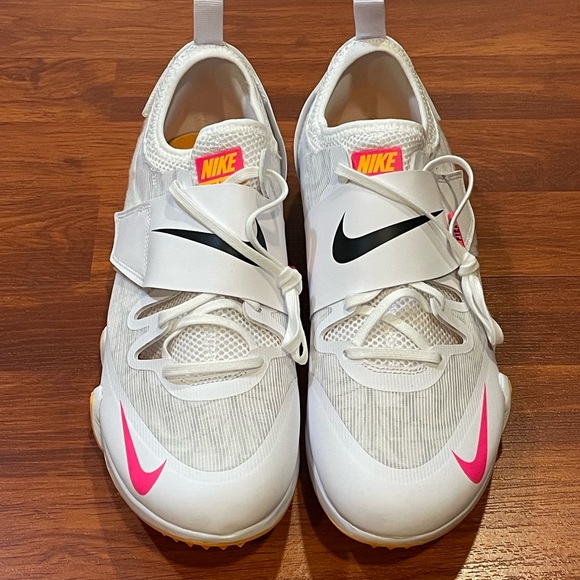 Nike Pole Vault Elite ‘White Pink Orange’ (size us mens 11, 11.5 & 13) main image 4